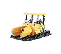 Alloy Paver Machine Highway Construction Truck 1:40,Yellow