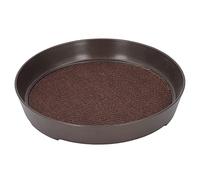 Alloy Tea Tray | Simple Round Decorative Serving Tray for Tea Ceremony/Coffee Time/Party Events | Lightweight Resilient Design for Home Patio Porch Deck Decor