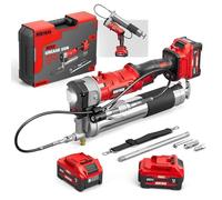 Alloyman Batteria 2 in 1, 20 V, 7,4 Watt, pressa grasso