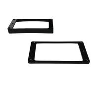 Allparts - 0743 - 023 Humbucker Set telaio per soffitti piatta PC, Nero