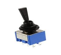 Allparts® »EP-0080 ON-ON-ON MINI SWITCH« Interruttore Per Chitarra Elettrica - Colore: Nero