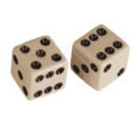 Allparts PK 3250-025 Dice/Cubo di ricambio per chitarra elettrica, colore: Bianco