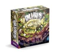 Allplay Ruins Card Game - Transparent Card-Crafting Shedding Game for 2-5 Players, Designed by John D. Clair, Ages 10+
