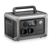 ALLPOWERS 299Wh Centrale Elettrica Portatile R600, LiFePO4 Batteria Backup con 2 Uscite AC 600W (Picco 1200W), Generatore Solare UPS per Campeggio, Viaggi su Strada, Interruzioni, 0-100% in 1 ora