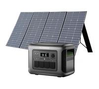 ALLPOWERS Centrale Elettrica Portatile R1500 LITE con 400W Pannello Solare, 1056Wh Generatore Solare LiFePO4 con 4 * 1600W Uscite AC, UPS Power Station 35dB per Emergenza Campeggio RV Uso Domestico