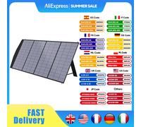 ALLPOWERS Pannello solare pieghevole da 18 V, caricatore solare mobile da 60/100/140/200 W per alimentatore, laptop, generatore solare, pesca 100W