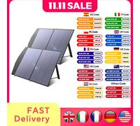 ALLPOWERS Pannello solare pieghevole da 18 V, caricatore solare mobile da 60/100/140/200 W per 100W