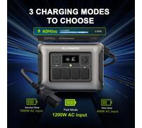ALLPOWERS R1500 Centrale elettrica portatile Batteria LiFePO4 da 1152 Wh con generatore solare con