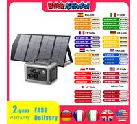 ALLPOWERS R600 Powerstation portatile con pannello solare (opzionale), batteria LiFePO4 da 29 Wh 600 W per il backup domestico all'aperto Campeggio RV R600 with 100W