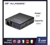 ALLPOWERS Solar Powerbank 154Wh 41600mAh Caricabatteria esterno Powerstation 200W Generatore 220V EU Version