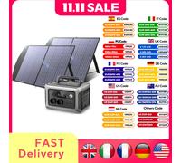 ALLPOWERS R600 Powerstation portatile con pannello solare (opzionale), batteria LiFePO4 da 29 Wh 600 R600 Only
