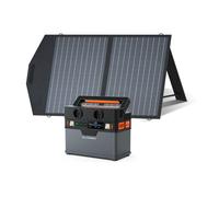 ALLPOWERS Solarpanel 60W/100W pannello di ricarica pieghevole portatile impermeabile con Powerstation portatile da 300W per camper da pesca in campeggio