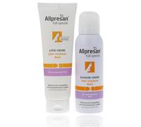 Allpresan Piede speciale n. 3 - SET di crema lipidica 125 ml e crema schiuma 125 ml con profumo lenitivo per la cura quotidiana dei piedi molto secchi