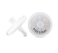 Allpure Biotechnology (PTFE-25mm-5.0μm) filtri per siringa [bagnabilità: idrofobico] 25 mm diametro 5,0 μm dimensione dei pori per filtrazione da laboratorio [caso di 100 pz]