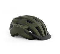 Casco multi MET ALLROAD MIPS con luce di sicurezza a LED 2026 - Colore: Verde, Taglia: M