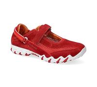 Allrounder by Mephisto NIRO C.SUEDE 48/OPEN MESH 48 - Scarpe da ginnastica da donna, rosso ciliegia, 42 EU