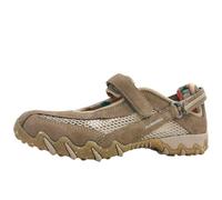 Allrounder by Mephisto NIRO Tabacco/Lamb (Hellbraun) - Slipper - Scarpe da donna comode, ballerina/ciabatte, marrone, pelle/tessuto (mesh), marrone, 42 EU