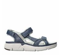 Allrounder COMFORTABILE SANDALO DONNA ITS ME PELLE METALLICA BLU, blu, 39 EU