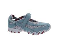 Allrounder NIRO, Sneaker, Velcro, C. Suede 09/Open Mesh 61, Giada/Nimbus Cloud Blu, Blu, 38 EU
