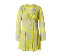 AllSaints Abito camicia 'LINI INSPIRAL' blu / kiwi Donna AllSaints 40