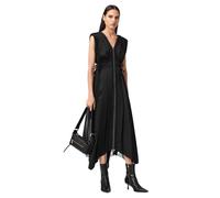 AllSaints Abito da Donna Amala, Nero, 42