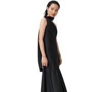 AllSaints Abito da Donna Monica, Nero, 44