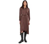 AllSaints Abito Lexi da Donna Abito Midi, Marrone Rosso, UK 16/US 12