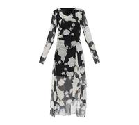 AllSaints - Abito Loria Asimmetrico - - Dresses - Donna - Nero - XS