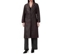 AllSaints Aire Coat Oxblood Red Taglia: 4 | Cappotti monopetto Outlet | Donna | Rosso