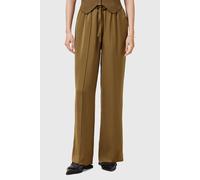 AllSaints Alba Satin Trouser Moss Green Taglia: M | Pantaloni dritti Outlet | Donna | Verde