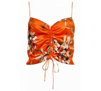 AllSaints Alexia Dorada Top Flame Orange Taglia: 42 | Canottiere Outlet | Donna | Arancione
