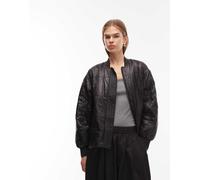 AllSaints - Alii - Giacca bomber trapuntata nera-Nero 44