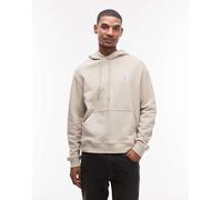 AllSaints - Asher - Felpa con cappuccio color sabbia con logo-Neutro M