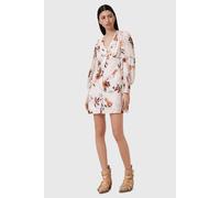 AllSaints Auden Dress Unity Ecru White Taglia: 2 | Abiti Mini Outlet | Donna | Marrone