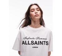 AllSaints - Avri - T-shirt bianco ottico 34-36