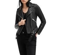 AllSaints - Giacca in pelle Balfern - - Jackets - Donna - Nero - S