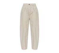 AllSaints - Becca Barrel Leg Pantaloni - - Trousers - Donna - Beige - S