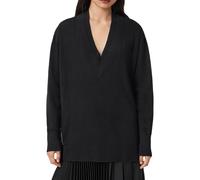 AllSaints Bern Panel V Neck Maglione, Nero, M Womens