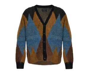 AllSaints - Bernie Cardigan - - Knitwear - Uomo - Marrone - S