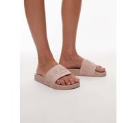 AllSaints - Biggy - Sliders in gomma rosa 36
