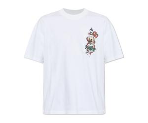 AllSaints - Blade Oversized Graphic T-Shirt - - Tops - Uomo - Bianco - 2XL