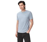 AllSaints Brace SS Crew da Uomo, Misty Blue, M