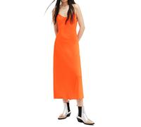 AllSaints Bryony Dress Zesty Orange Taglia: 6 | Abiti Midi Outlet | Donna | Arancione