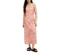 AllSaints Bryony Luisa Dress Blood Orange Taglia: 12 | Abiti Midi Outlet | Donna | Arancione