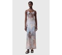 AllSaints Bryony Maxi Dress Bloom Soft Blue Taglia: 12 | Maxi abiti Outlet | Donna | Blu