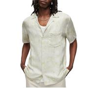 AllSaints Caiman Ss Shirt Cala White Taglia: XL | Camicie Casual Outlet | Uomo | Bianco
