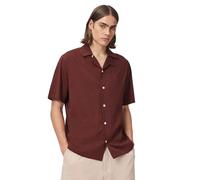 Allsaints Camicia Hudson SS Rosso Bruciato