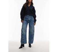 AllSaints - Carter - Jeans bombati blu indaco W26