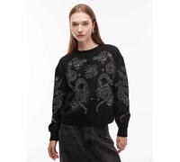 AllSaints Felpa 'CECILE PIPPA' oro / nero Donna AllSaints XS