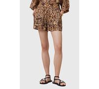 AllSaints Charli Short Evia Golden Brown Taglia: 4 | Pantaloncini Outlet | Donna | Marrone